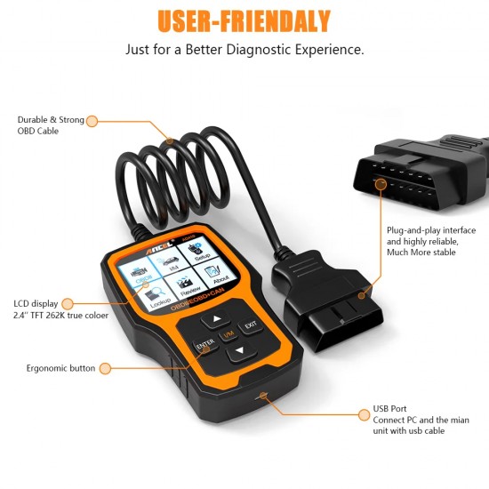 ANCEL AD410 - OBD READER ANCEL AD410 - OBD READER
