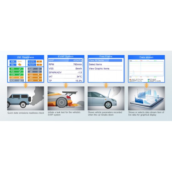 ANCEL AD410 - OBD READER ANCEL AD410 - OBD READER