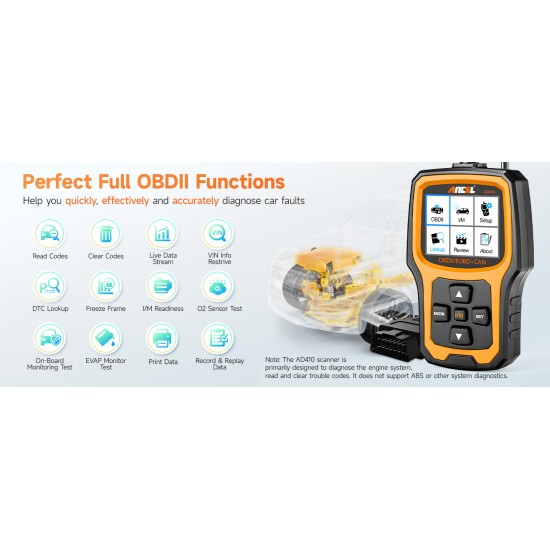 ANCEL AD410 - OBD READER ANCEL AD410 - OBD READER