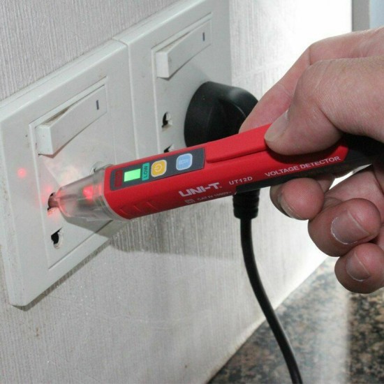 Uni-T Ανιχνευτής Τάσης UT12D-EU AC με Εύρος Μέτρησης 24 - 1000V