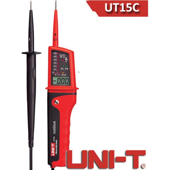 Uni-T Ανιχνευτής Τάσης UT15C ACDC με Εύρος Μέτρησης 12 - 690V