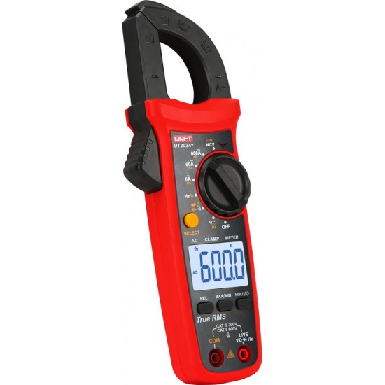 Uni-T Αμπεροτσιμπίδα Ψηφιακή 600A AC UT202+ True RMS