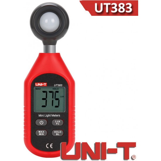 Uni-T UT383 Φωτόμετρο με Εύρος Μέτρησης έως 200000 Lux Mini