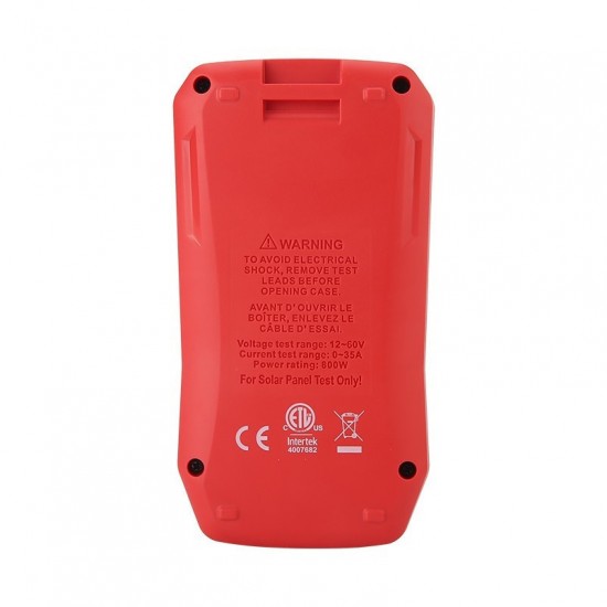 UNI-T ut673pv Solar Pro MPPT PV Meter tester φωτοβολταϊκών