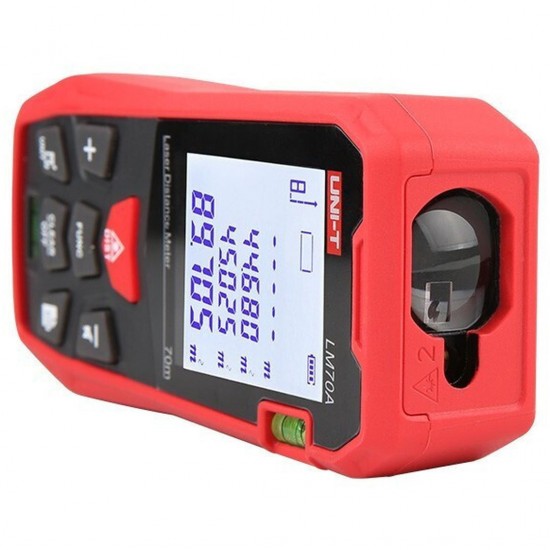 Uni-T Μέτρο Laser LM50A με Εύρος Μέτρησης 0.001m-50m