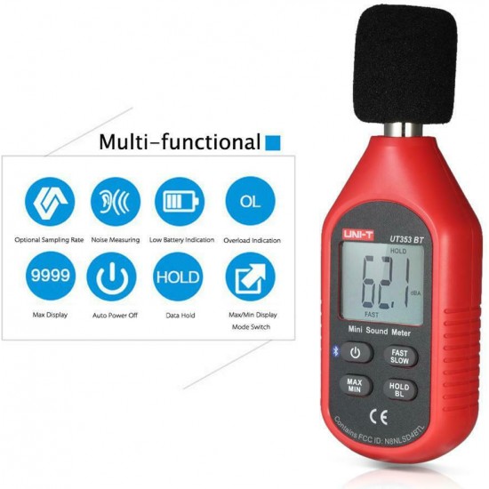 Uni-T UT353 Μετρητής Ήχου 30-130dB