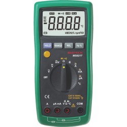 Mastech MS8217 Ψηφιακό Πολύμετρο με Καπασιτόμετρο με Buzzer με Μέτρηση AC / DC / Αντίστασης / Χωρητικότητας / Θερμοκρασίας