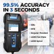 Topdon TD-BT300P Αναλογικό Battery Tester με Κροκοδειλάκια