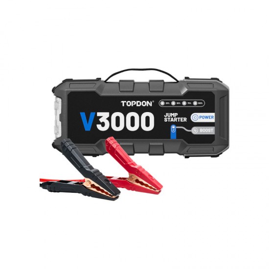 Topdon V3000 Φορητός Εκκινητής Μπαταρίας Αυτοκινήτου 3000Α