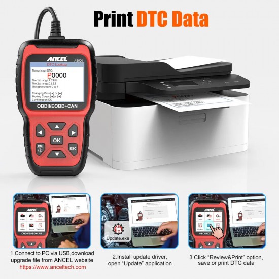 OBD scanner ANCEL AS500