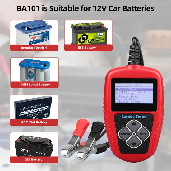 Battery Tester ANCEL BA101