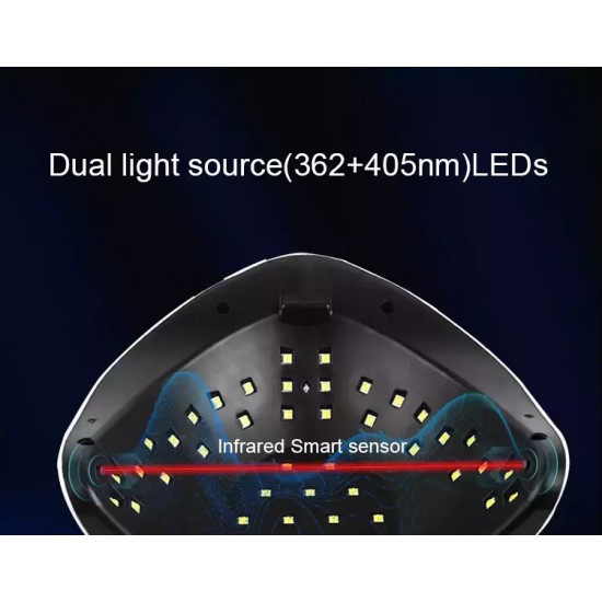 Φουρνάκι νυχιών UV/LED 168W - BLUEQUE V8 Φουρνάκι νυχιών UV/LED 168W - BLUEQUE V8