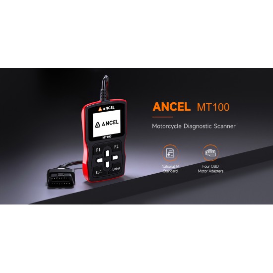 ANCEL MT100 OBD reader για Μοτοσικλέτα ANCEL MT100 OBD reader για Μοτοσικλέτα