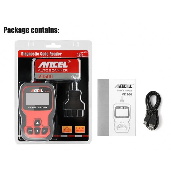 OBD scanner ANCEL VD 500