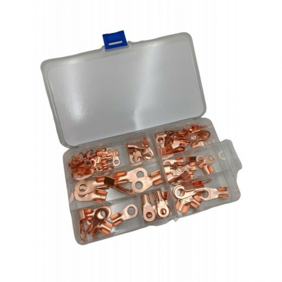 Ακροδέκτες Οπής Χάλκινοι σε σετ των 80τμχ