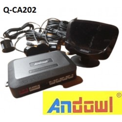 ANDOWL Q-CA202 Σύστημα παρκαρίσματος με 4 αισθητήρες και οθόνη  ANDOWL Q-CA202 Σύστημα παρκαρίσματος με 4 αισθητήρες και οθόνη