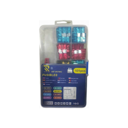 Σετ Πλαστικές Ασφάλειες Αυτοκινήτου 101τμχ & Εργαλείο Τοποθέτησης