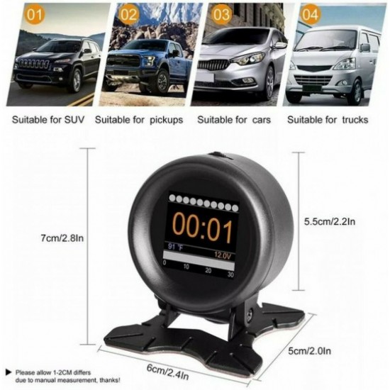 Autool X60 Διαγνωστικό βλαβών & μετρητής OBD II με οθόνη πολλαπλών ενδείξεων Autool X60 Διαγνωστικό βλαβών & μετρητής OBD II με οθόνη πολλαπλών ενδείξεων