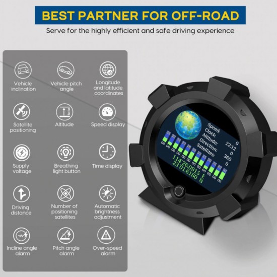 AUTOOL X95 Ψηφιακό Κλισιόμετρο, ταχύμετρο μέσω GPS AUTOOL X95 Ψηφιακό Κλισιόμετρο, ταχύμετρο μέσω GPS