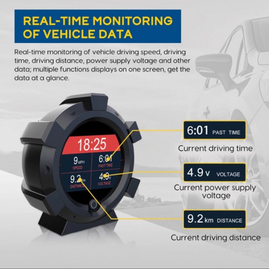AUTOOL X95 Ψηφιακό Κλισιόμετρο, ταχύμετρο μέσω GPS AUTOOL X95 Ψηφιακό Κλισιόμετρο, ταχύμετρο μέσω GPS