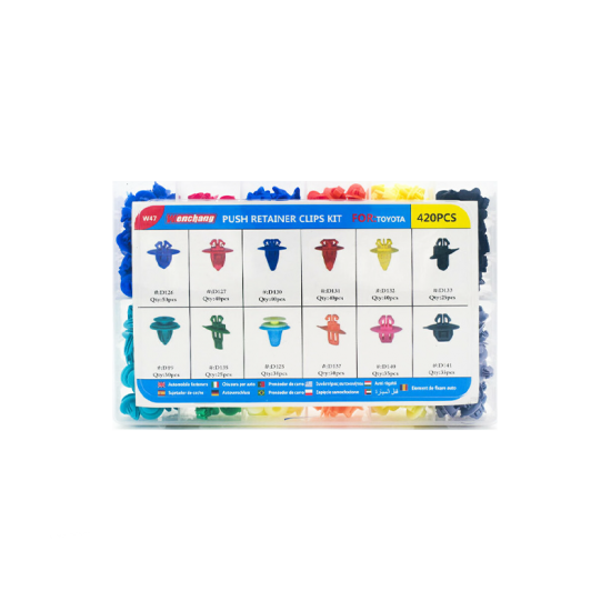 Πλαστικά Κουμπώματα Κλιπς για Toyota 420τμχ