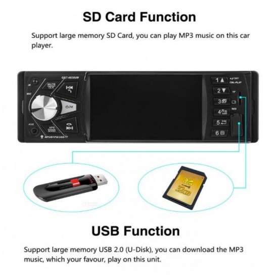 Cml-Play 4038UM ΗΧΟΣΥΣΤΗΜΑ CAR MP5 PLAYER IPS 4.0 TFT 12V  Cml-Play 4038UM ΗΧΟΣΥΣΤΗΜΑ CAR MP5 PLAYER IPS 4.0 TFT 12V