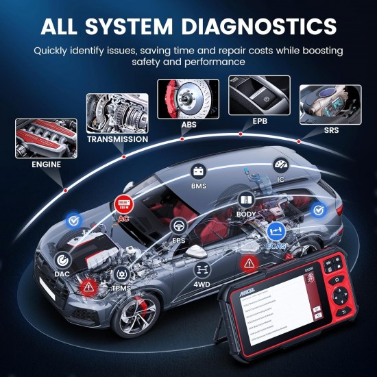 ANCEL DS300 Professional Bidirectional Scanner – All Systems Diagnostic Tool with 30+ Services, Wireless OBD2 Scanner & 3-Year Updates for Cars ANCEL DS300 Professional Bidirectional Scanner – All Systems Diagnostic Tool with 30+ Services, Wireless OBD2 Scanner & 3-Year Updates for Cars