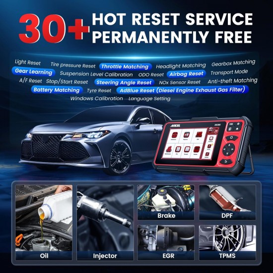 ANCEL DS300 Professional Bidirectional Scanner – All Systems Diagnostic Tool with 30+ Services, Wireless OBD2 Scanner & 3-Year Updates for Cars ANCEL DS300 Professional Bidirectional Scanner – All Systems Diagnostic Tool with 30+ Services, Wireless OBD2 Scanner & 3-Year Updates for Cars
