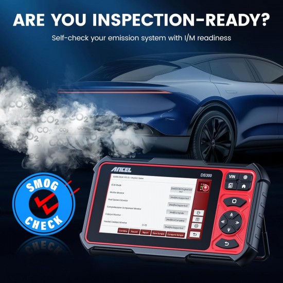 ANCEL DS300 Professional Bidirectional Scanner – All Systems Diagnostic Tool with 30+ Services, Wireless OBD2 Scanner & 3-Year Updates for Cars ANCEL DS300 Professional Bidirectional Scanner – All Systems Diagnostic Tool with 30+ Services, Wireless OBD2 Scanner & 3-Year Updates for Cars