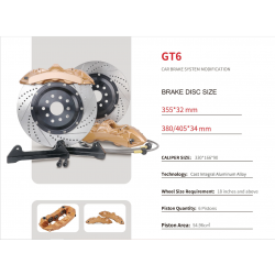 Κιτ 6 πίστονο 355x32mm MONOBLOCK Κιτ 6 πίστονο 355x32mm MONOBLOCK