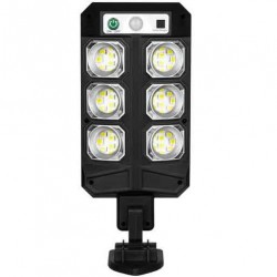 Αδιάβροχο Ηλιακό Φωτιστικό Δρόμου 60 Led, με Ανιχνευτή κίνησης και τηλεχειριστήριο, SH-804 Αδιάβροχο Ηλιακό Φωτιστικό Δρόμου 60 Led, με Ανιχνευτή κίνησης και τηλεχειριστήριο, SH-804