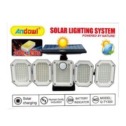 Andowl Ηλιακός Προβολέας LED Q-TY300 Andowl Ηλιακός Προβολέας LED Q-TY300