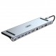 Andowl Q-HU990 USB-C Docking Station με HDMI 4K PD Ethernet Ασημί Andowl Q-HU990 USB-C Docking Station με HDMI 4K PD Ethernet Ασημί