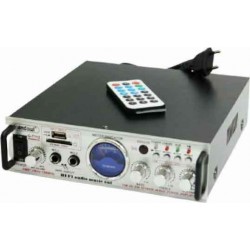 Andowl Q-T112 Ενισχυτής με λειτουργία Karaoke Mini σε Γκρι Χρώμα Andowl Q-T112 Ενισχυτής με λειτουργία Karaoke Mini σε Γκρι Χρώμα