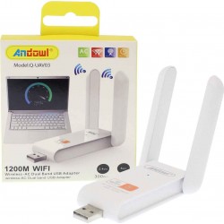 Andowl Q-UAV03 Ασύρματος USB Αντάπτορας Δικτύου 866Mbps Andowl Q-UAV03 Ασύρματος USB Αντάπτορας Δικτύου 866Mbps