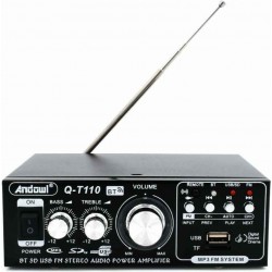 Andowl Τελικός Ενισχυτής Hi-Fi Stereo Q-T110 Μαύρος Andowl Τελικός Ενισχυτής Hi-Fi Stereo Q-T110 Μαύρος