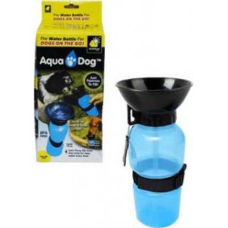 Aqua Dog Πλαστικό Μπουκάλι Νερού για Σκύλο σε Μπλε χρώμα 500ml Aqua Dog Πλαστικό Μπουκάλι Νερού για Σκύλο σε Μπλε χρώμα 500ml