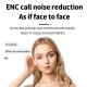 Ασύρματα ακουστικά Bluetooth ANC Ακουστικά μείωσης θορύβου με Οθόνη αφής