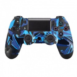 Ασύρματο χειριστήριο PS4 OEM Geometric μπλε Ασύρματο χειριστήριο PS4 OEM Geometric μπλε