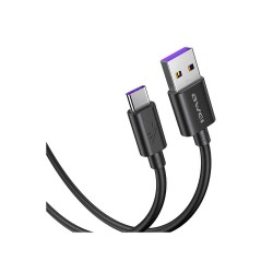 Awei CL-113T USB 2.0 Cable USB-C male - USB-A male Μαύρο 0.30m  Awei CL-113T USB 2.0 Cable USB-C male - USB-A male Μαύρο 0.30m