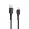 Awei CL-115L USB to Lightning Cable Μαύρο 1m