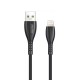 Awei CL-115L USB to Lightning Cable Μαύρο 1m Awei CL-115L USB to Lightning Cable Μαύρο 1m