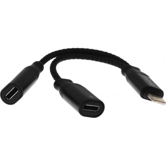Awei CL-72 Μετατροπέας Lightning male σε Lightning 2x female Awei CL-72 Μετατροπέας Lightning male σε Lightning 2x female