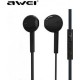 Awei ES-15hi In-ear Handsfree με Βύσμα 3.5mm Μαύρο Awei ES-15hi In-ear Handsfree με Βύσμα 3.5mm Μαύρο