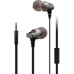 Awei ES-860i In-ear Handsfree Ακουστικά με Βύσμα 3.5mm Μαύρο Awei ES-860i In-ear Handsfree Ακουστικά με Βύσμα 3.5mm Μαύρο