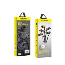 Awei ES900i In-ear Handsfree με Βύσμα 3.5mm Μαύρο Awei ES900i In-ear Handsfree με Βύσμα 3.5mm Μαύρο