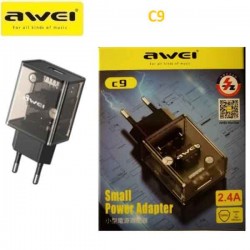 Awei Φορτιστής Χωρίς Καλώδιο με Θύρα USB-A Μαύρος (C9) Awei Φορτιστής Χωρίς Καλώδιο με Θύρα USB-A Μαύρος (C9)