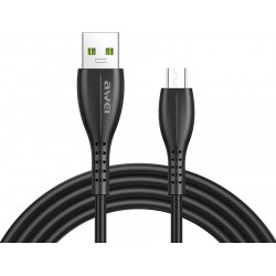 Awei Regular USB 2.0 to micro USB Cable Μαύρο 1m (CL-115M) Awei Regular USB 2.0 to micro USB Cable Μαύρο 1m (CL-115M)