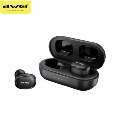 Awei T13 Pro In-ear Bluetooth Handsfree Ακουστικά με Αντοχή στον Ιδρώτα και Θήκη Φόρτισης Μαύρα Awei T13 Pro In-ear Bluetooth Handsfree Ακουστικά με Αντοχή στον Ιδρώτα και Θήκη Φόρτισης Μαύρα
