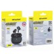 Awei T61 In-ear Bluetooth Handsfree Ακουστικά με Θήκη Φόρτισης Μαύρα